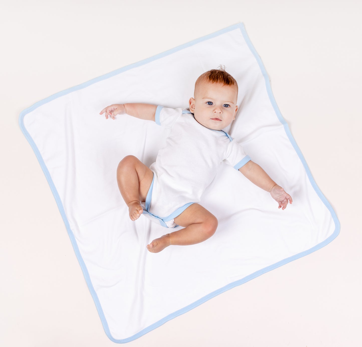 Baban Baby Contrast Trim Bodysuits - 2 Pack