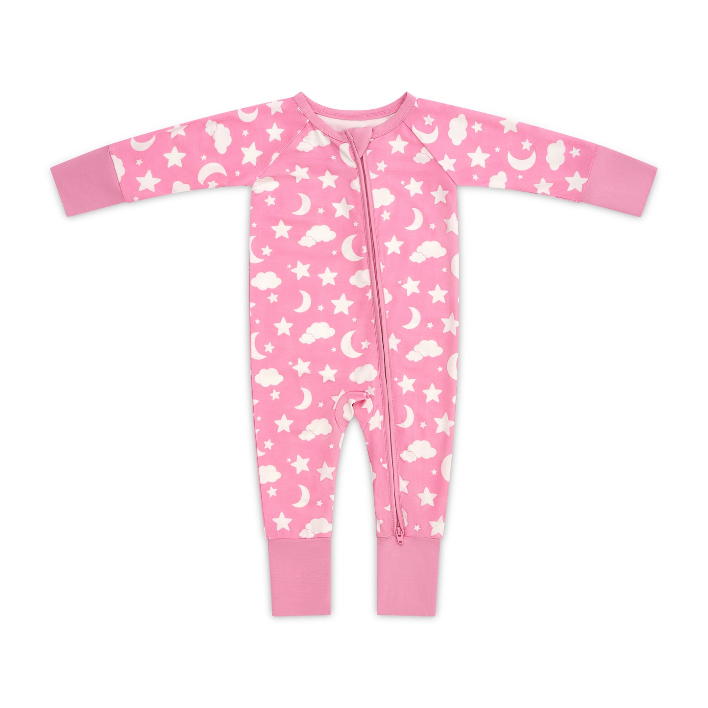 Bamboo Viscose Zipper Sleepsuit