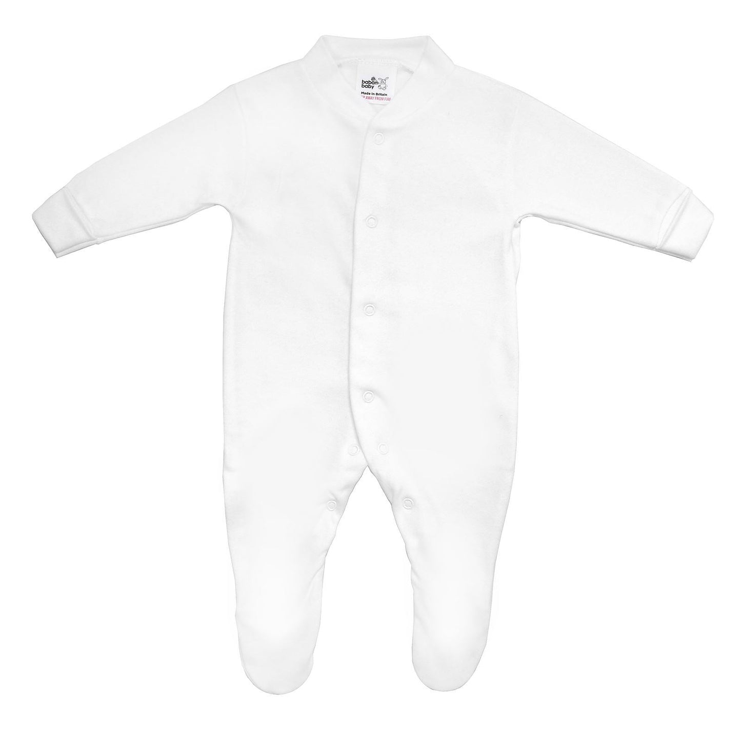Baban Baby Large Gift Box - 100% Cotton Clothing, Made In Britain - White