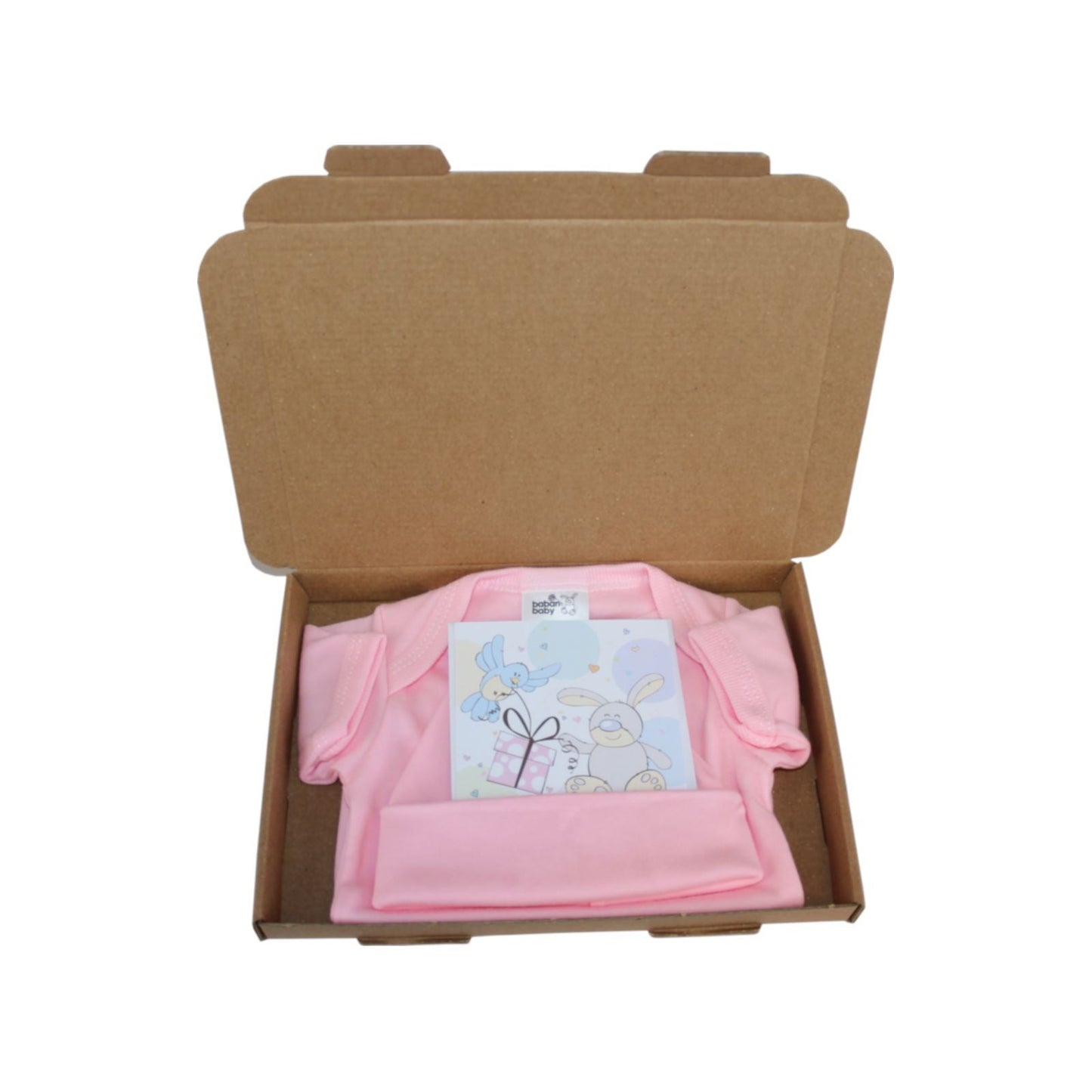 Baban Baby Small Gift Box - Pure Cotton Clothing - Pink