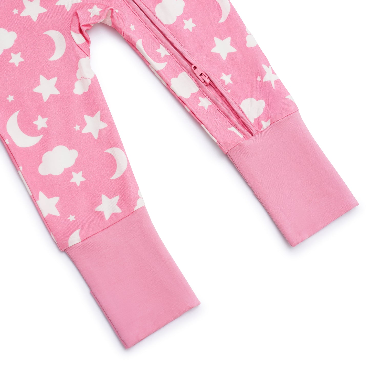 Bamboo Viscose Zipper Sleepsuit