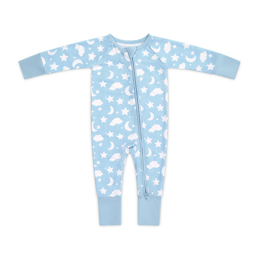 Bamboo Viscose Zipper Sleepsuit