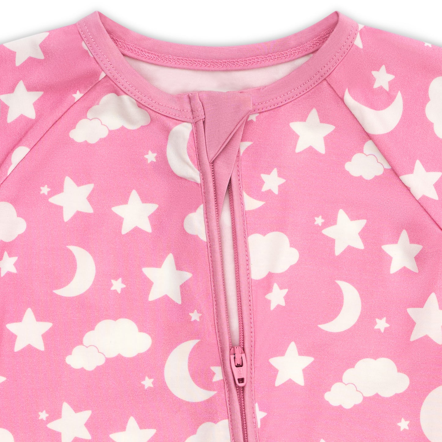 Bamboo Viscose Zipper Sleepsuit