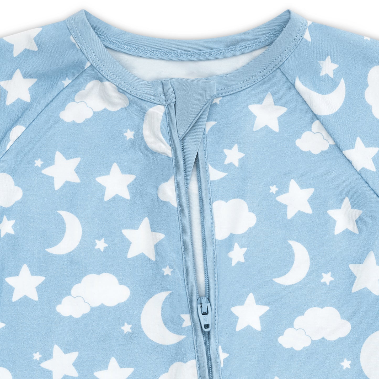 Bamboo Viscose Zipper Sleepsuit