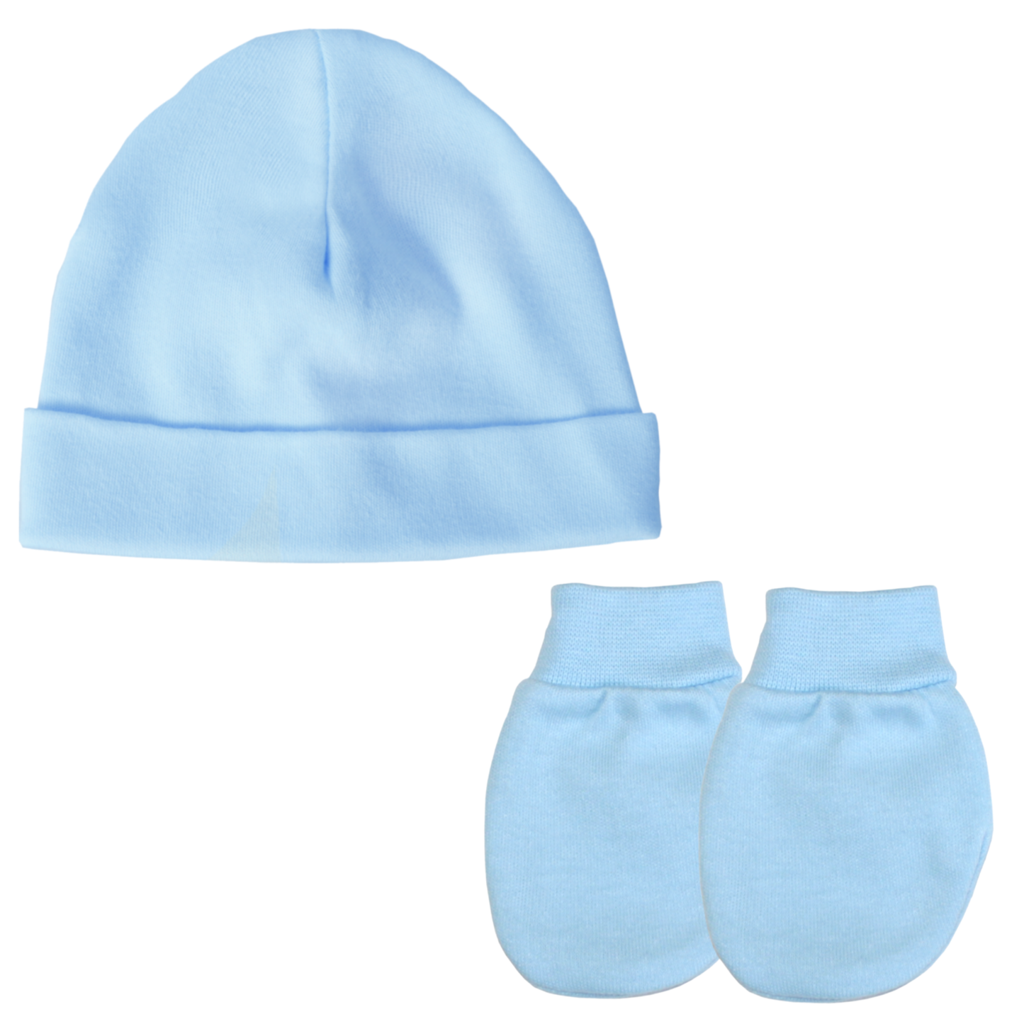 Baban Baby Premature Hat and Scratch Mittens Set