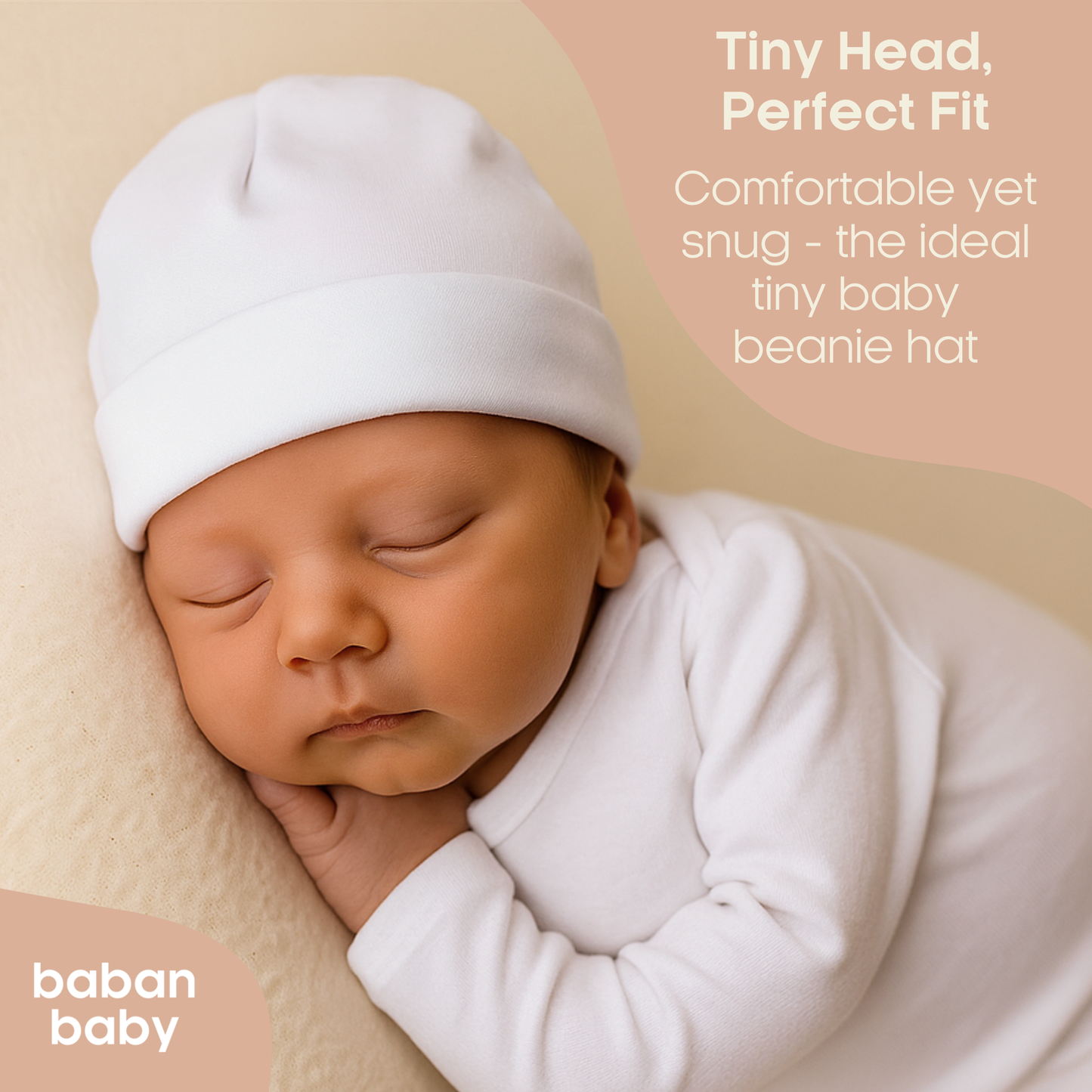 Baban Baby Premature Hat 2 Pack