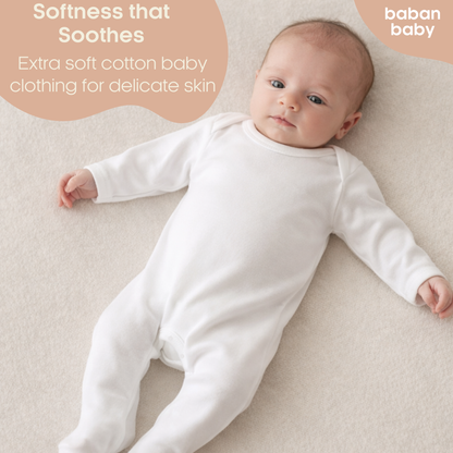 Baban Baby Plain Sleepsuit