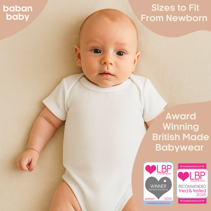 Baban Baby Terry Towelling Bodysuit