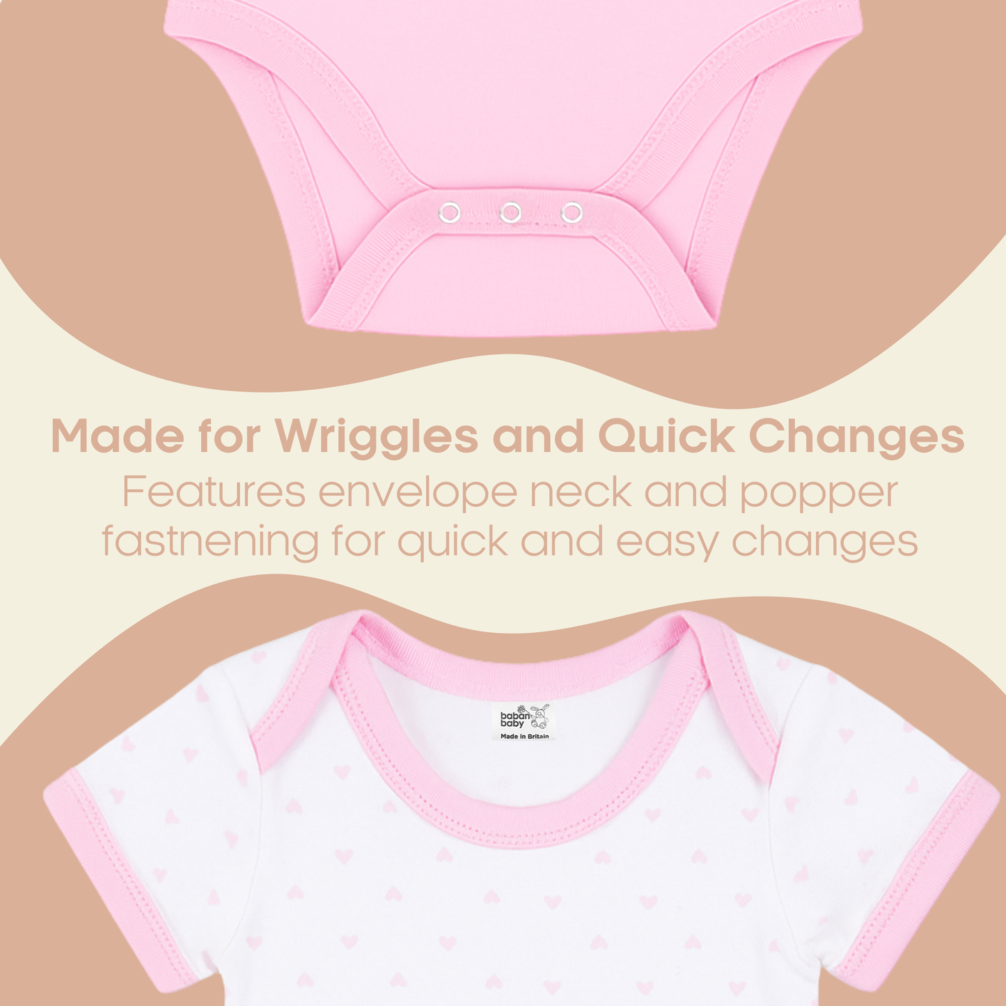 Baban Baby Premature Bodysuit 2 Pack