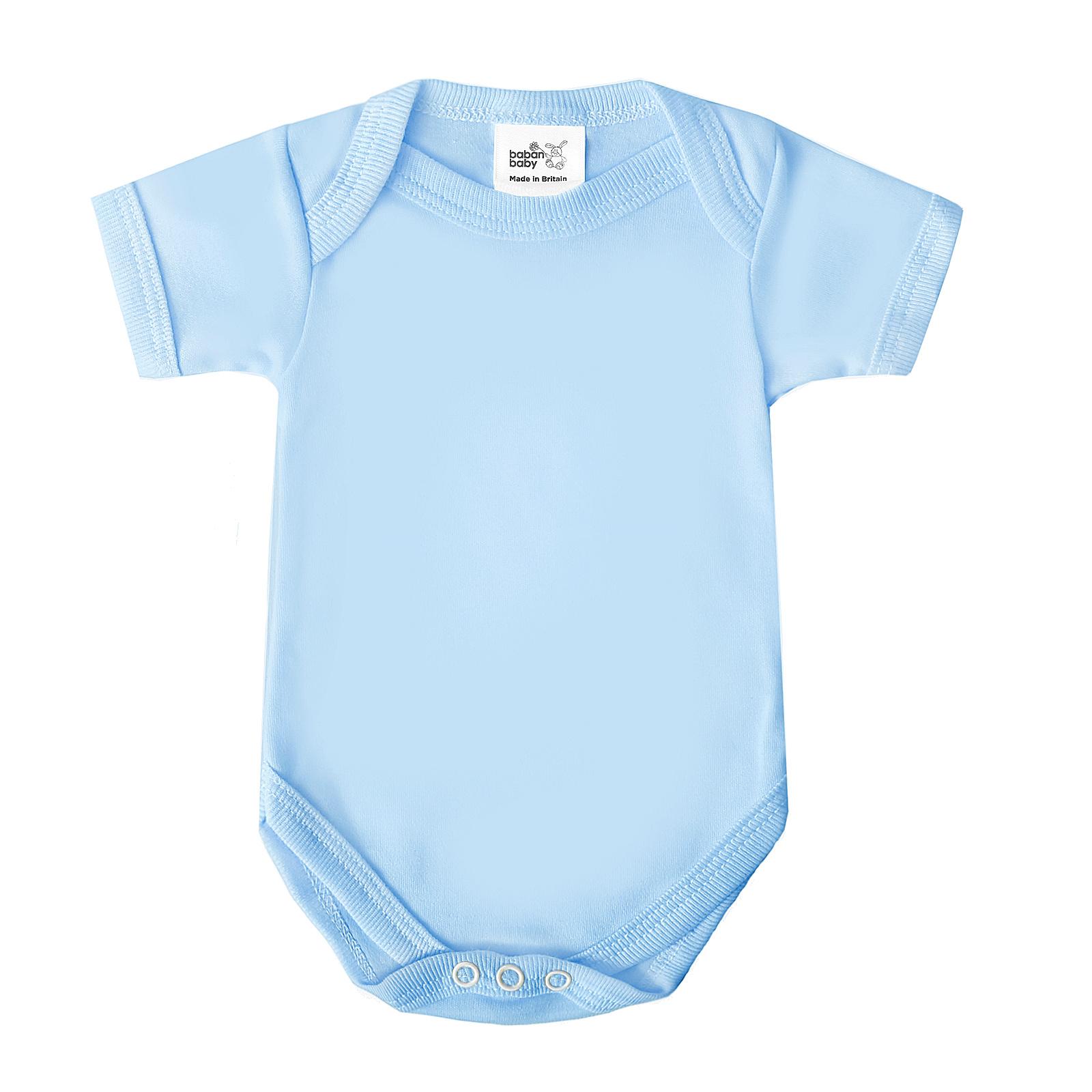Baban Baby Large Gift Box - 100% Cotton Clothing, Made In Britain - Blue